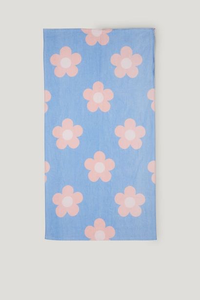 CLOCKHOUSE - besace et serviette de plage - 2-en-1 - à fleurs offre à 9,99€ sur C&A