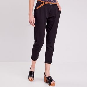 Pantalon chino 7/8ème noir femme offre à 29,99€ sur Cache Cache