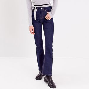 Jeans bootcut taille haute denim brut femme offre à 23,99€ sur Cache Cache
