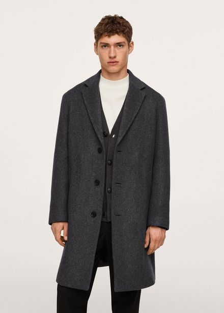 Manteau oversize laine recyclée offre à 89,99€