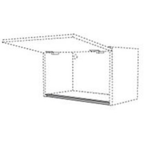 Profil alu prise de main pour meuble de cuisine abattant ZEN L. 40 com offre à 20,02€ sur Lapeyre