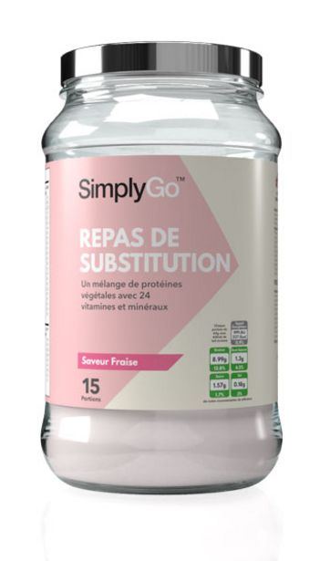 Simplygo/repa-de-substitution - Large offre à 12,22€ sur Simply Supplements