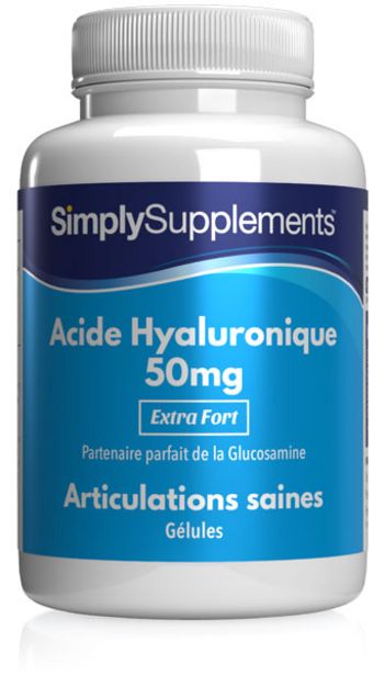 Acide-hyaluronique-50mg - Small offre à 8,48€ sur Simply Supplements