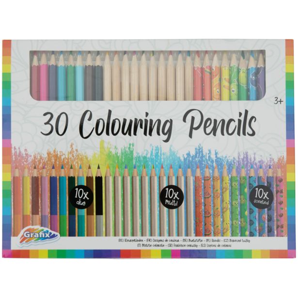 Crayons de couleur Grafix offre à 1,99€