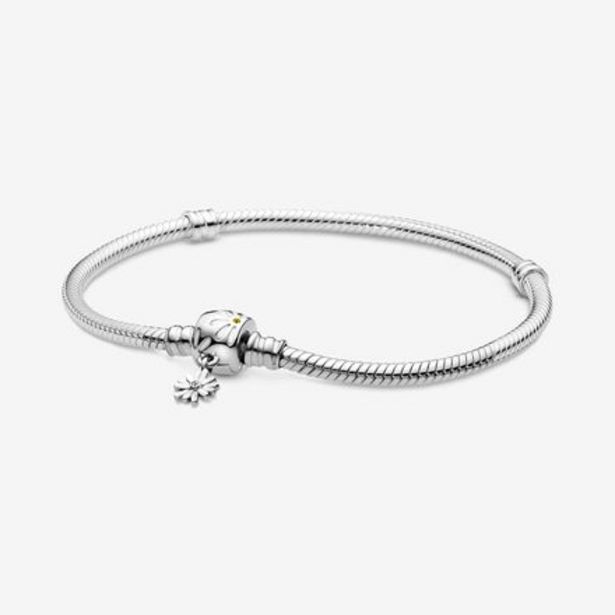 Bracelet Maille Serpent Fermoir Marguerite Pandora Moments offre à 69€ sur Pandora