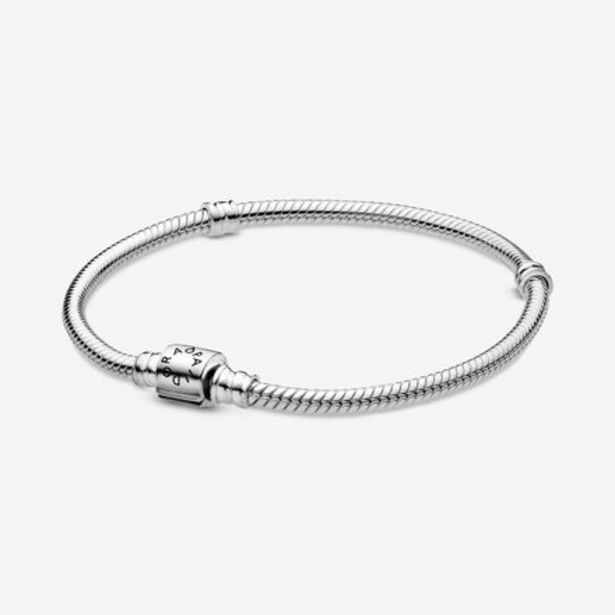 Bracelet Maille Serpent Fermoir Barillet Pandora Moments offre à 59€ sur Pandora