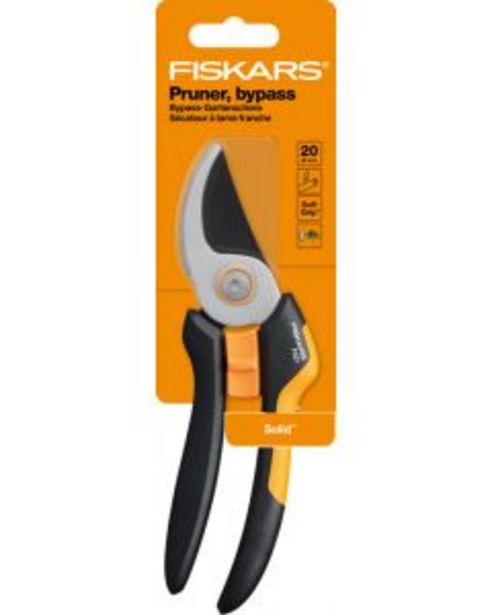 Fiskars - Sécateur Solid™ lame franche acier trempé L.26 cm offre à 9,9€