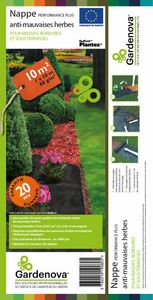 Gardenova - Nappe anti-mauvaise herbes L.10 x l.1 m 68 g/m2 offre à 26,49€ sur Jardiland