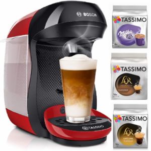 Machine à café Tassimo HAPPY + 3 Packs de T-Discs offerts offre à 49,99€ sur Rue du commerce