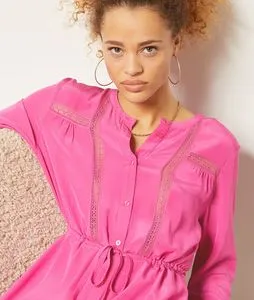 AMANDINE Robe boutonnée offre à 24,99€ sur Etam