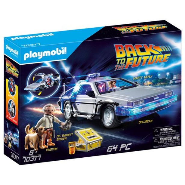 Back to the Future DeLorean Playmobil 70317 offre à 56€ sur La Grande Récré