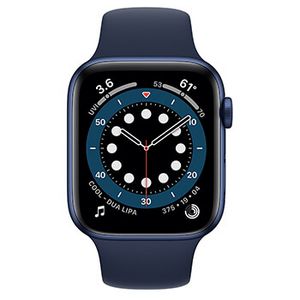 Apple Watch Series 6 4G 44 mm aluminium bleu avec Bracelet Sport marine intense offre à 409€ sur SFR
