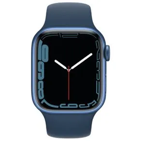 Apple Watch Series 7 4G 41 mm Aluminium Bleu Abysse avec Bracelet Sport Bleu Abysse offre à 379€ sur SFR