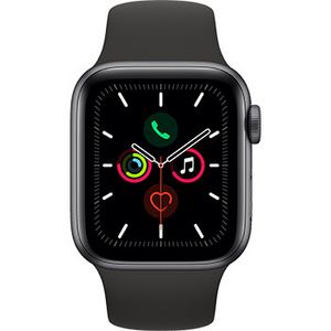 Apple Watch Series 5 4G 40 mm aluminium gris sidéral avec Bracelet Sport Noir offre à 249€ sur SFR