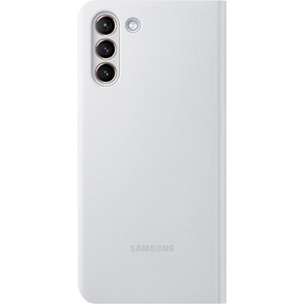 Etui Led View pour Samsung Galaxy S21+ gris offre à 49,99€