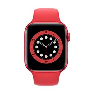 Apple Watch Series 6 4G 44 mm Aluminium rouge avec Bracelet Sport Rouge offre à 409€ sur SFR