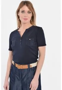 BRIDGET - POLO MC - MARINE offre à 55,3€ sur Un Jour Ailleurs
