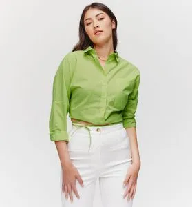 Chemise courte et unie Femme offre à 12,99€ sur Promod