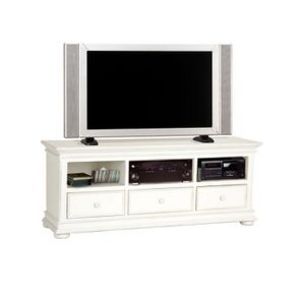 Meuble TV blanc avec rangements - Harmonie offre à 519,41€ sur Interior's