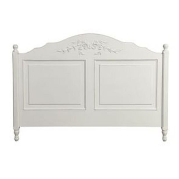 Tête de lit 140/160 cm blanche - Romance offre à 340,66€ sur Interior's