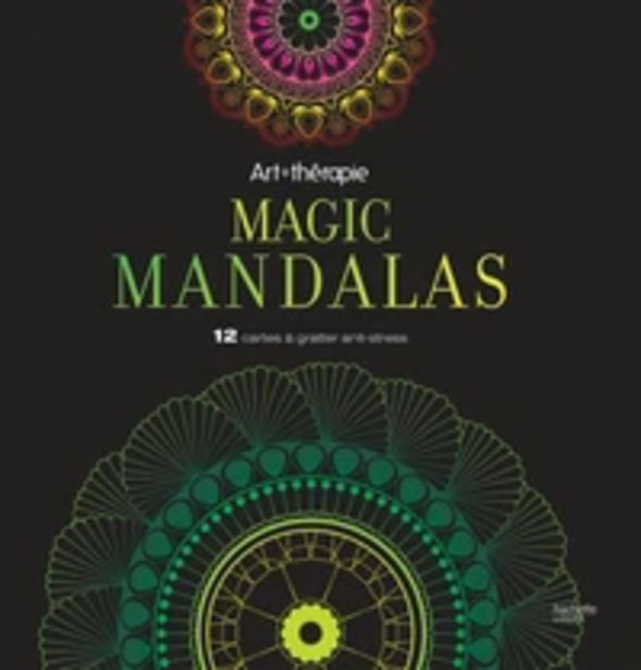 Magic Mandalas  - 12 cartes à gratter anti-stress offre à 6€ sur Furet du Nord