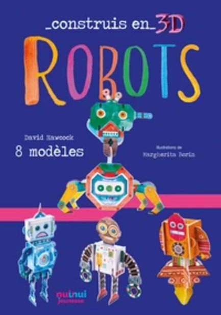 Robots  - Avec 1 livre et 8 modèles offre à 5€ sur Furet du Nord