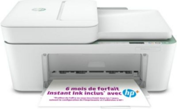 Imprimante jet d'encre HP DeskJet 4122e offre à 69,98€ sur Boulanger