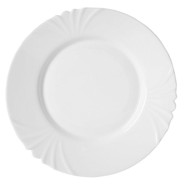 Assiette plate Luminarc Opal Cadix x6 offre à 9€ sur Gifi