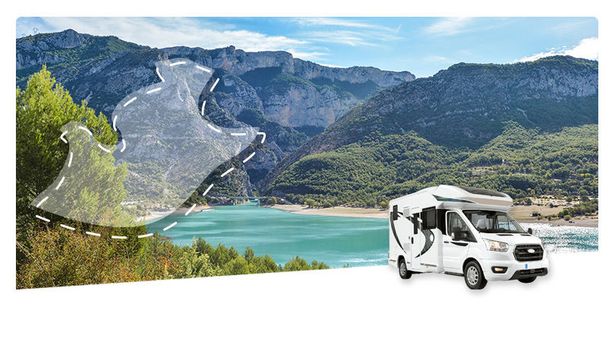 Sud Est et Provence Road Trip en Camping-car Profilé : La Provence Verte et le Verdon offre à 478€ sur E.Leclerc Voyages