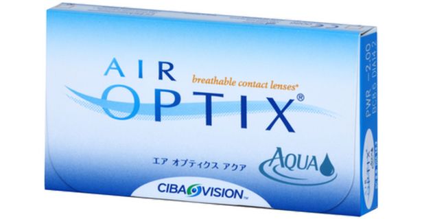 Air optix air optix aqua offre à 28,8€ sur Grand Optical