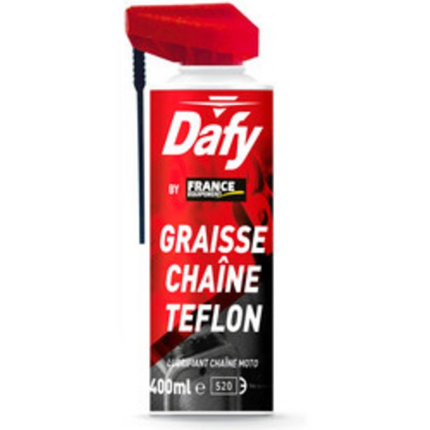 Dafy Moto - Graisse chaîne Teflon offre à 11,28€