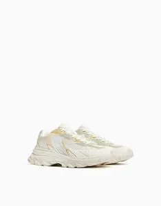 Baskets montantes détails trekking homme offre à 32,19€ sur Bershka