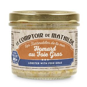 Homard au foie gras - 90g offre à 6€ sur Le Comptoir de Mathilde