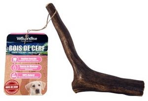 Friandise Chien – Wouapy Bois de cerf – Taille L offre à 24,9€ sur Médor et Compagnie