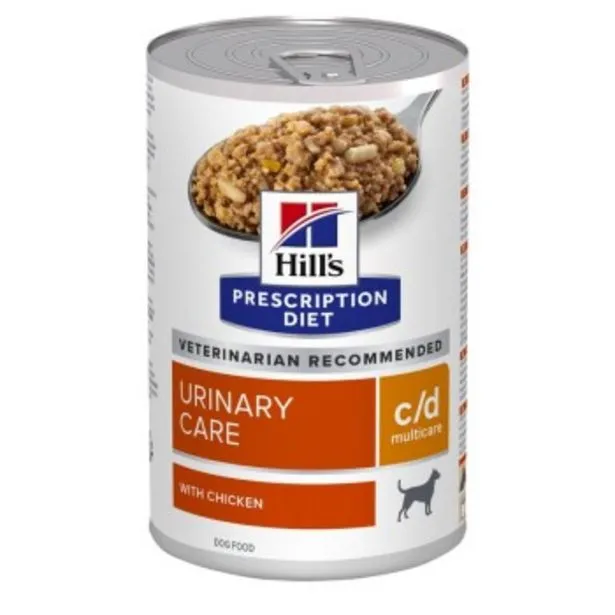 prescription diet c/d multicare au poulet 12x370g