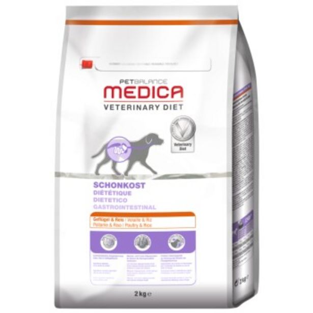 Medica Croquettes chien diététique Chien volaille et riz 2 kg