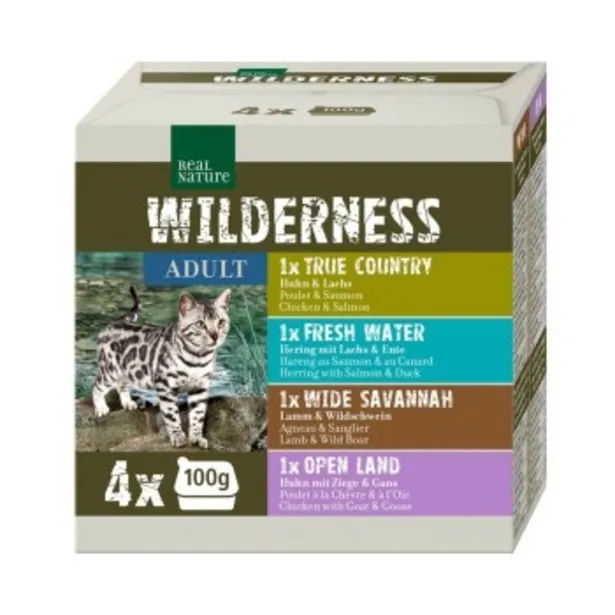 wilderness adult multipack 4 x 100 g multipack 2