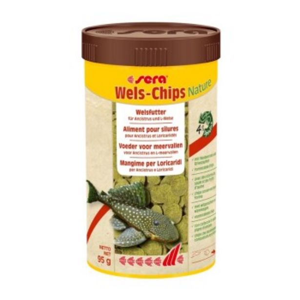 Chips pour poisson-chat 250ml 250 ml