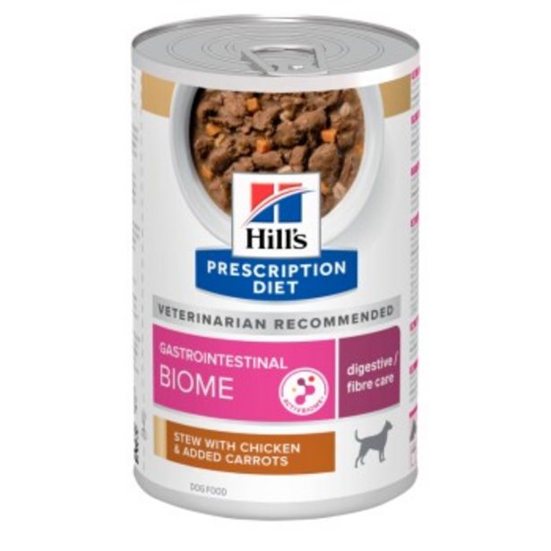 Hill’s Prescription Diet Gastrointestinal Biome au poulet 12x354g