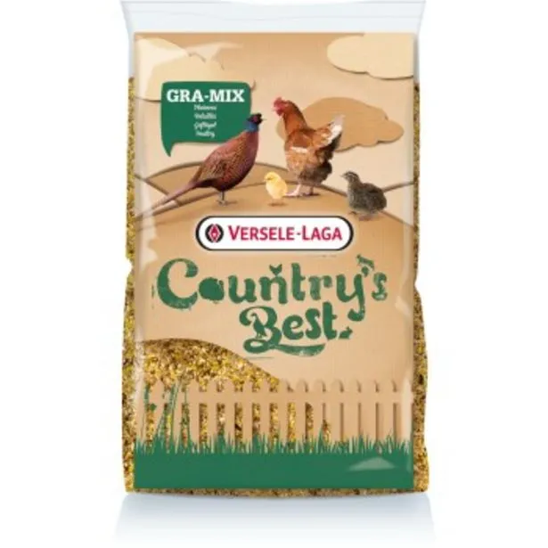country's best gra-mix mix volailles + grit 20 kg