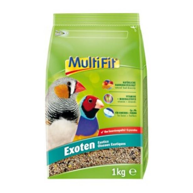 Nourriture pour espèces exotiques 1kg