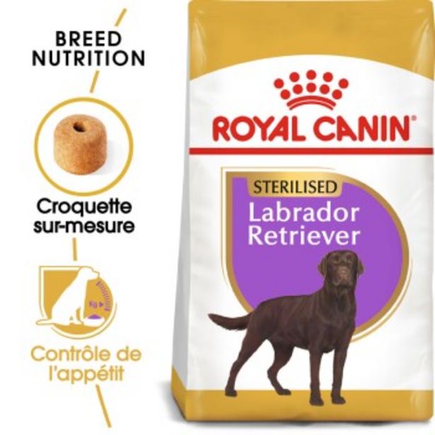 Labrador Adulte Stérilisé Croquettes Chien 3 kg