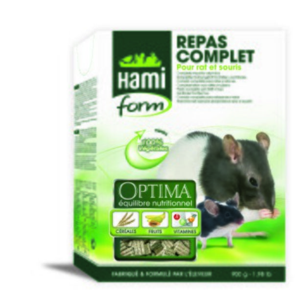Hami Form Optima – repas complet rat et souris 900g