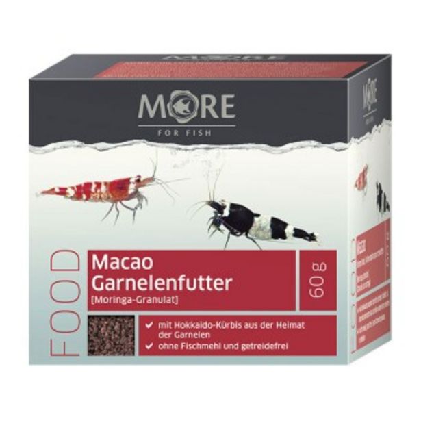 FOR FISH Nourriture pour crevettes Macao 60 g