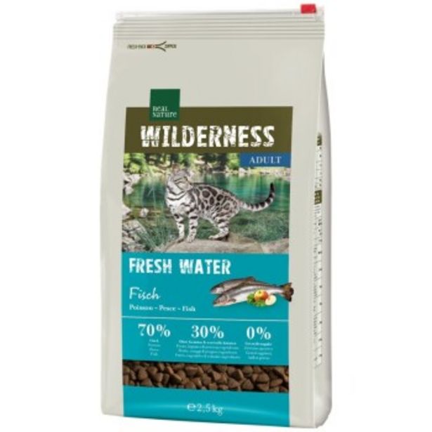 WILDERNESS Adult Poisson d'eau douce 2,5 kg