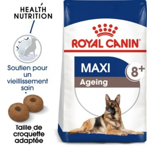 maxi ageing 8+ croquettes chien 3 kg