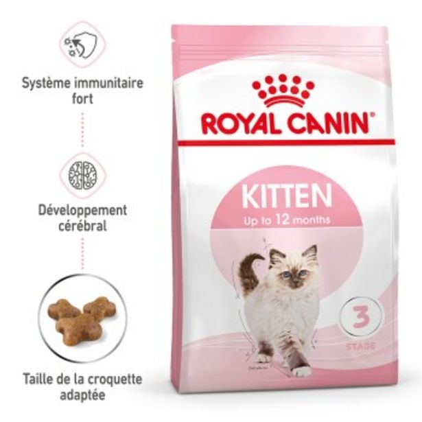 Kitten pour chaton Croquettes Chat 400 g