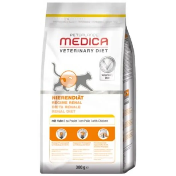 medica croquettes chat régime rénal 300 g