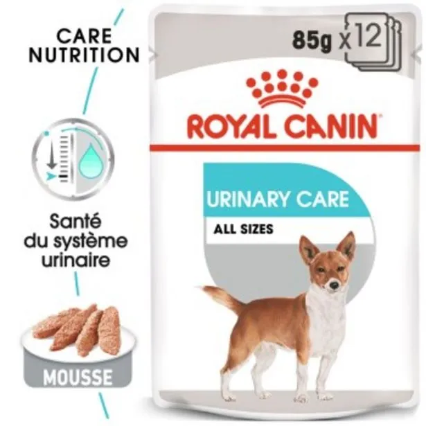 urinary care nourriture humide chien 12 x 85 g