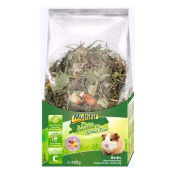 Grain Free Herbs cochons d'Inde 400g